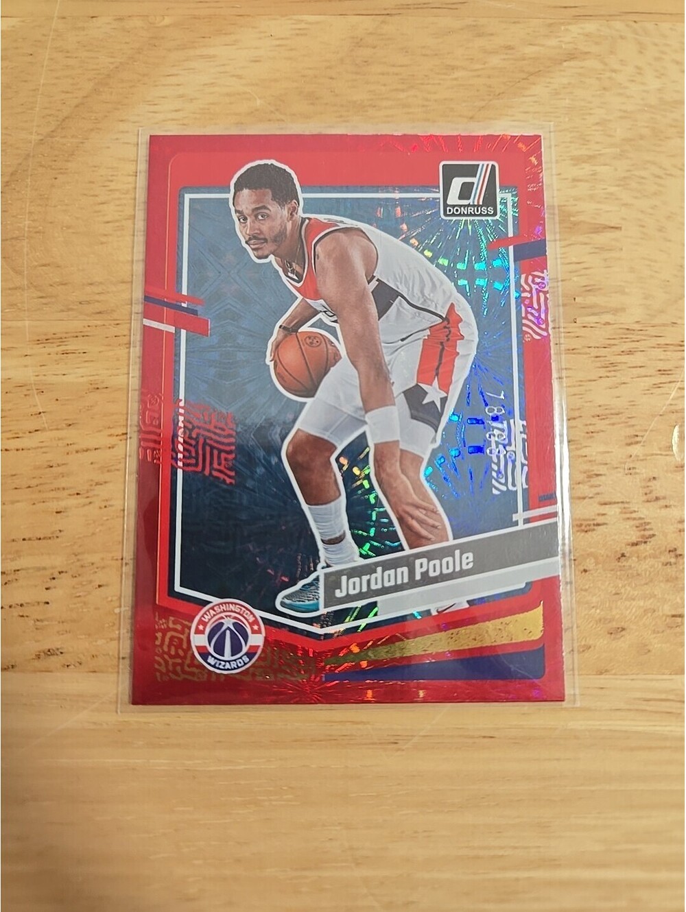 2023-24 Panini Donruss - Jordan Poole #177 Red Fireworks /88